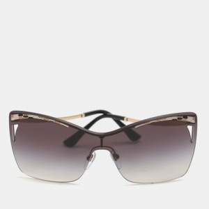 Bvlgari Black Gradient Serpenti BV6138 Sunglasses 