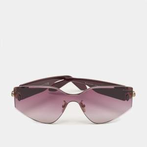 Pre Owned Bvlgari Purple BV40034U Serpenti Cat Eye Sunglasses