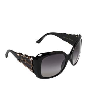 Bvlgari Black Gradient Limited Edition 8048-B Oversized Sunglasses