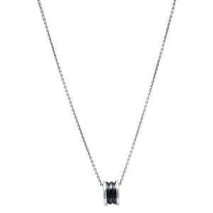 Bvlgari Save the Children B.Zero1 Ceramic Silver Pendant Necklace