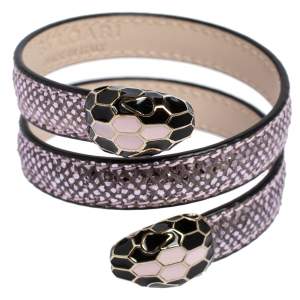 Bvlgari Serpenti Forever Rosa di Francia Multi-Coiled Rigid Cleopatra Bracelet