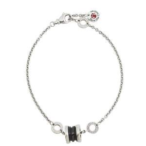 Bvlgari B.Zero1 Save The Children Sterling Silver Bracelet S/M