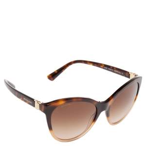 Bvlgari Brown 8197 Wayfarer Sunglasses