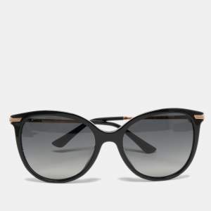 Bvlgari Black  8201-B-F Gradient Cat-Eye Sunglasses