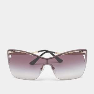 Bvlgari Black Gradient Serpenti BV6138 Sunglasses 
