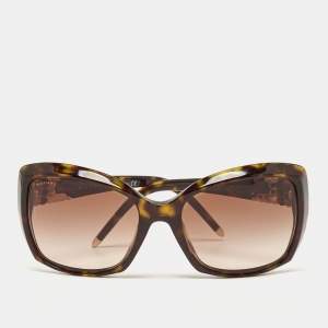 Bvlgari Green/Brown Tortoise Gradient 8133 Cat Eye Sunglasses