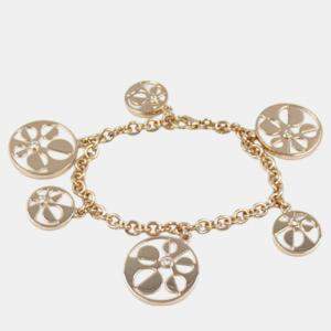 Bvlgari Diamond Shell 18k Pink Gold Pink Gold Bracelet Clear Metal
