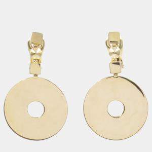 Bvlgari Lucia Earrings 18k Yellow Gold Gold Metal
