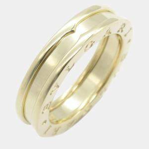Bvlgari 18K Yellow Gold B.zero1 Band Ring EU 52
