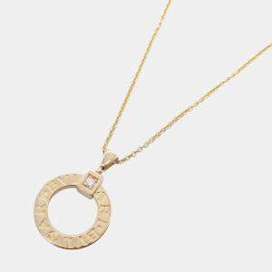 Bvlgari 18K Rose Gold, Diamond Bvlgari Bvlgari Pendant Necklace