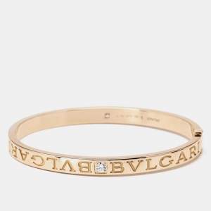 Bvlgari Bvlgari Diamond 18K Rose Gold Bracelet S