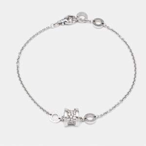 Bvlgari B.Zero1 Diamonds 18k White Gold Bracelet ML