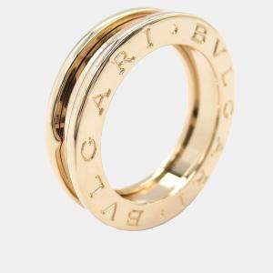 Bvlgari 18K Rose Gold B.Zero1 Band Ring EU 48