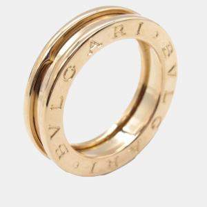 Bvlgari 18K Rose Gold B.Zero1 Band Ring EU 51