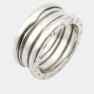 Bvlgari 18K White Gold B-Zero1 Ring EU 52