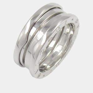 Bvlgari 18K White Gold B-Zero1 Ring EU 52