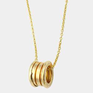 Bvlgari B.Zero1 18K Yellow Gold Pendant Necklace