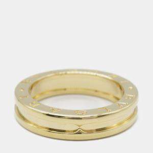 Bvlgari B.Zero118K Yellow Gold Ring EU 54