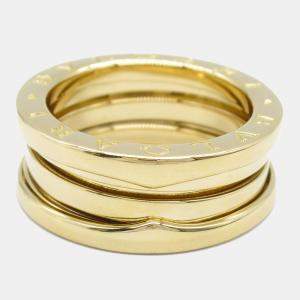 Bvlgari B-Zero1 3 Bands 18K Yellow Gold Ring EU 52