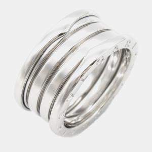 Bvlgari B-Zero1 4 Bands 18K White Gold Ring EU 58