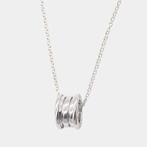 Bvlgari B.Zero1 18K White Gold Pendant Necklace