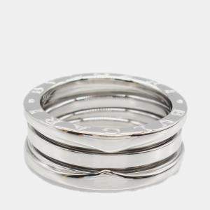 Bvlgari B.Zero1 3-Band 18K White Gold Ring EU 54