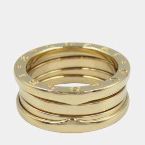 Bvlgari B.Zero1 3-Band Yellow Gold Ring EU 53