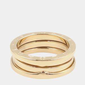 Bvlgari B.Zero1 3-Band 18K Yellow Gold Ring EU 55