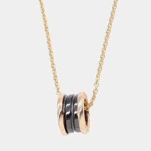 Bvlgari B.Zero1 18K Rose Gold, Ceramic Necklace