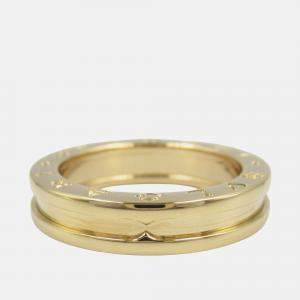 Pre Owned Bvlgari B.Zero1 1-Band 18K Yellow Gold Ring EU 54