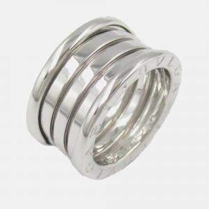 Pre Owned Bvlgari B.Zero118K White Gold Ring EU 50