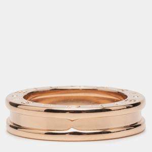 Pre Owned 18K Rose Gold B.Zero1 One Band Ring