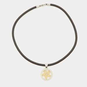 Pre Owned دلاية بلغاري توندو ساكورا فلاور ستانلس ستيل و ذهب أصفر عيار 18