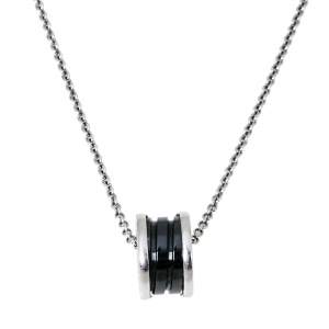 Bvlgari Save The Children B.zero1 Ceramic Silver Pendant Necklace