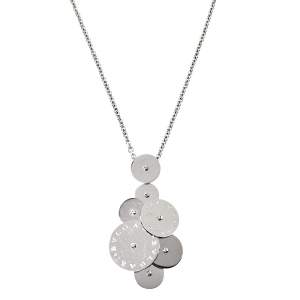 Bvlgari Cicladi 18K White Gold Pendant Necklace