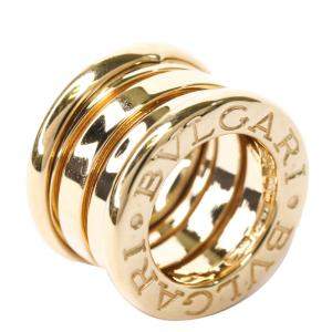 Pre Owned Bvlgari 18K Yellow Gold B.zero1 Pendant Necklace