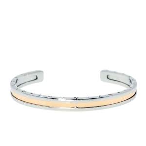Bvlgari B.Zero1 18K Rose Gold and Steel Cuff Bracelet S