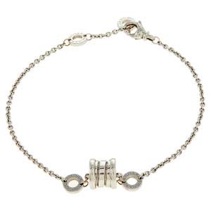  Bvlgari B.Zero1 18K White Gold Charm Bracelet