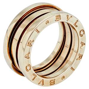 Bvlgari B.Zero1 18K Yellow Gold 2-Band Ring