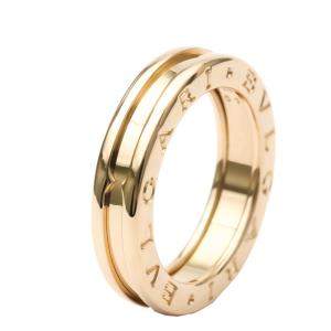 Bvlgari B.Zero1 1-Band 18K Rose Gold Ring EU 51