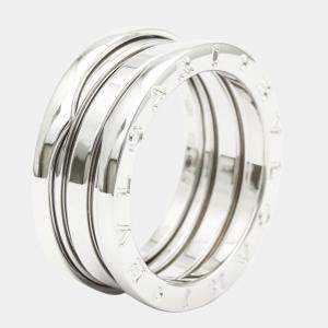 Bvlgari B.Zero1 18K White Gold Ring EU 56