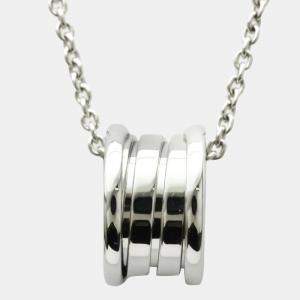 Pre Owned Bvlgari B.zero1 18K White Gold Necklace