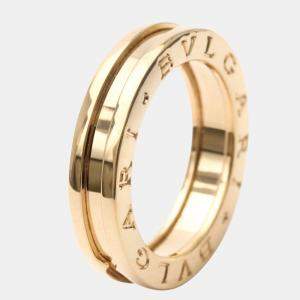 Pre Owned Bvlgari  B.Zero1 XS 18K Rose Gold Ring EU 51