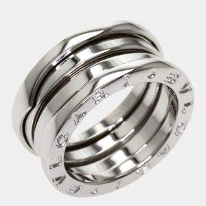Bvlgari B.Zero1 3-Band 18K White Gold Ring EU 50