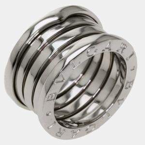 Bvlgari B.Zero1 18K White Gold Ring EU 49