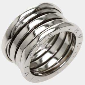Bvlgari B.Zero1 18K White Gold Ring EU 50