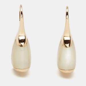 Bvlgari MVSA Mother of Pearl 18k Rose Gold Earrings
