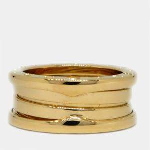 Bvlgari B.Zero1 18K Yellow Gold Ring EU 51