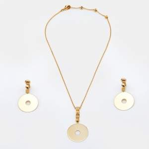 Bvlgari Roma 18k Yellow Gold Necklace Set