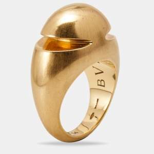 Bvlgari Dome 18k Rose Gold Ring Size 54